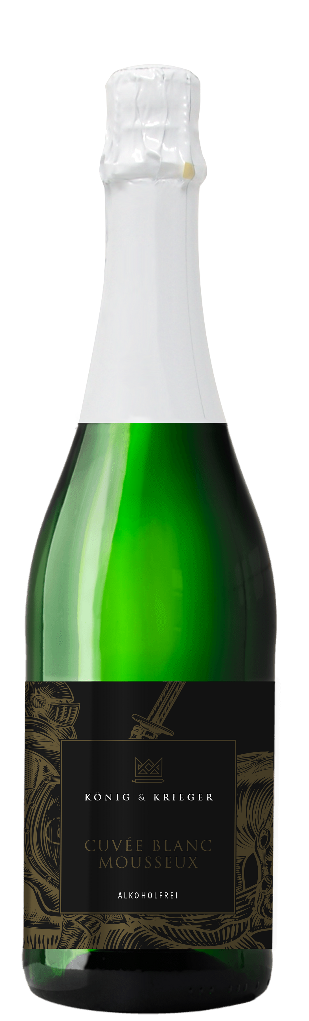 König & Krieger Premium Alkoholfreier Cuvée Blanc Mousseux